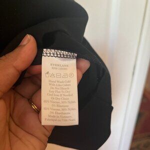 Everlane Black Mini Dress - perfect LBD
